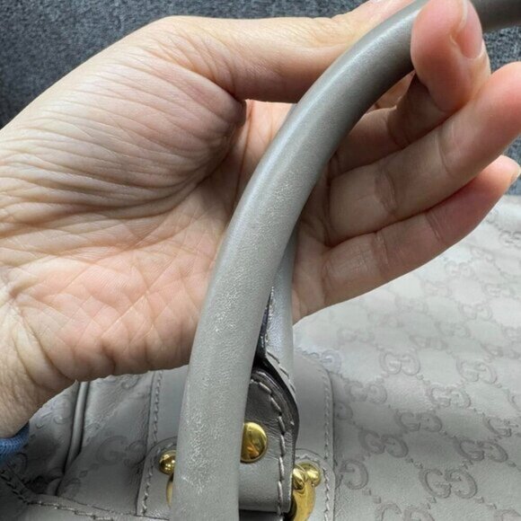 Gucci Guccissima Scarlett Leather Hand Bag 357-020425 - Picture 8 of 14